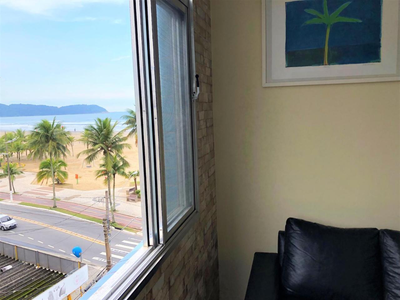 Apto Frente Ao Mar Com Vista Maravilhosa Leilighet Praia Grande  Eksteriør bilde